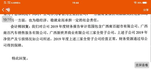 深度解析南宁百货2019年报问询函回复 财务数据背后的挑战与合规焦点